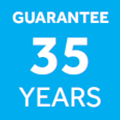 35 years guarantee